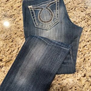 Big Star Low Rise Blue Jeans/size 27R